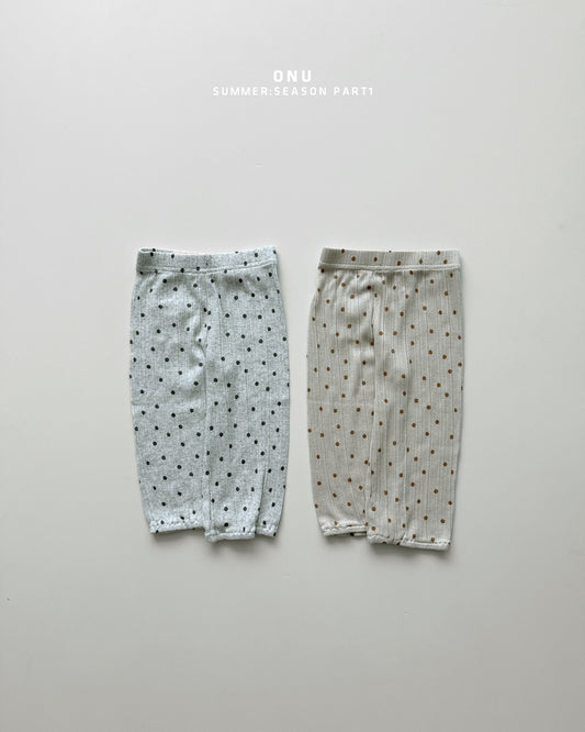 【PREORDER受付終了、ご希望はお問い合わせください。】03.Dot bloomer pants