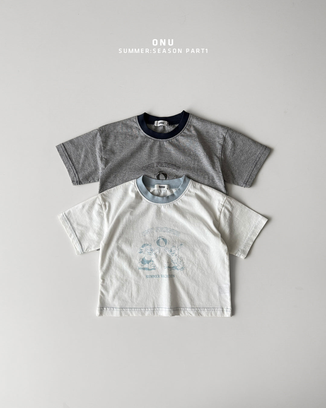 【PREORDER受付終了、ご希望はお問い合わせください。】18.Bunny bear short sleeve tee