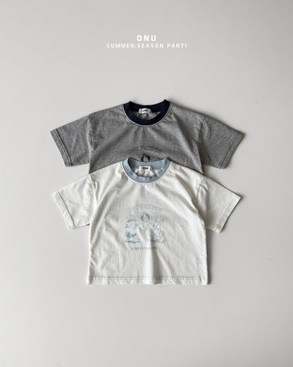 【PREORDER受付終了、ご希望はお問い合わせください。】18.Bunny bear short sleeve tee