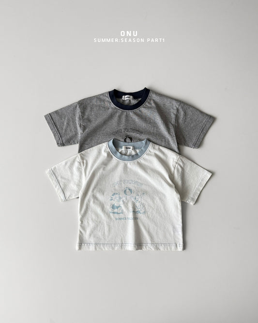 【PREORDER受付終了、ご希望はお問い合わせください。】18.Bunny bear short sleeve tee