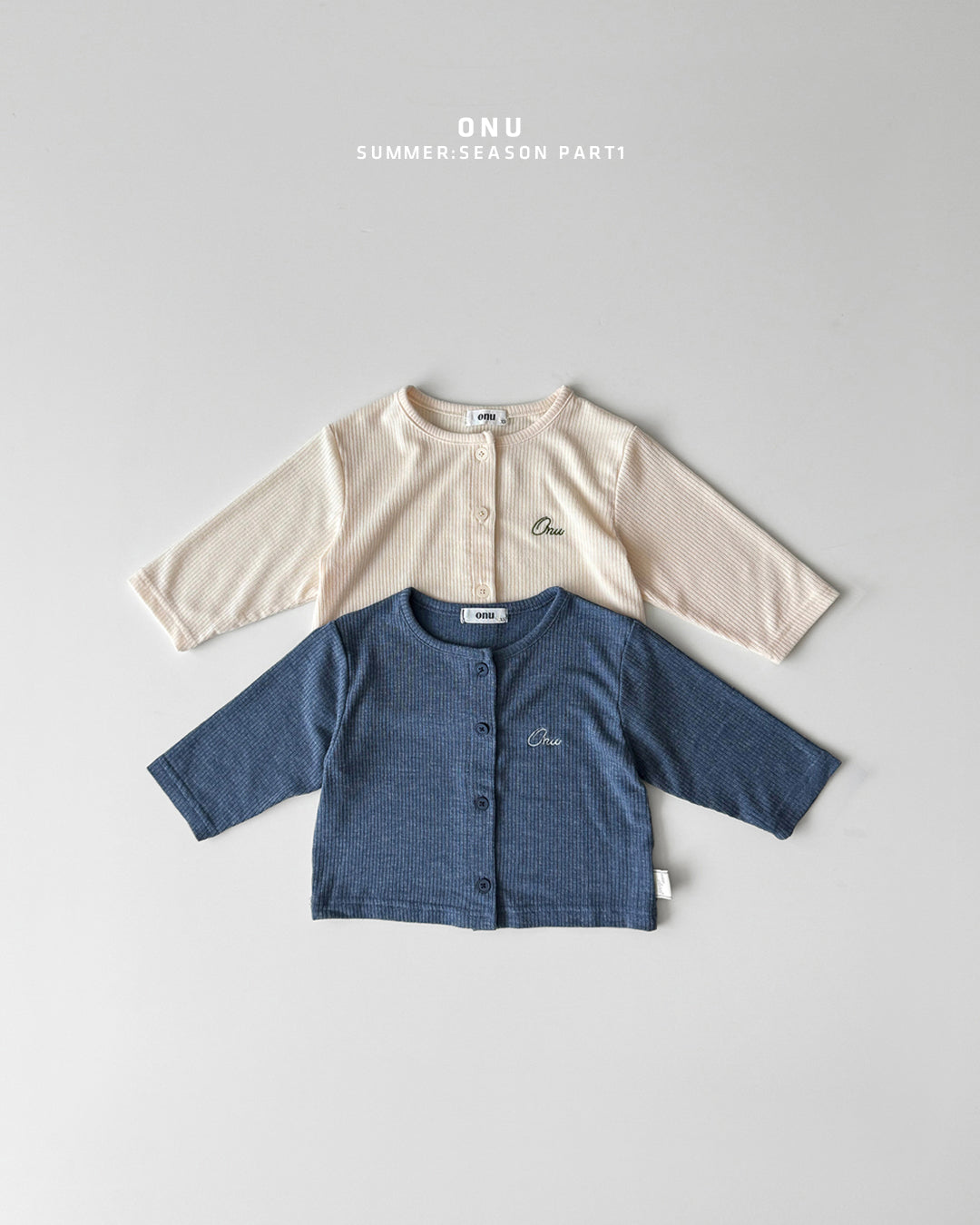 【PREORDER受付終了、ご希望はお問い合わせください。】34.Summer ribbed cardigan