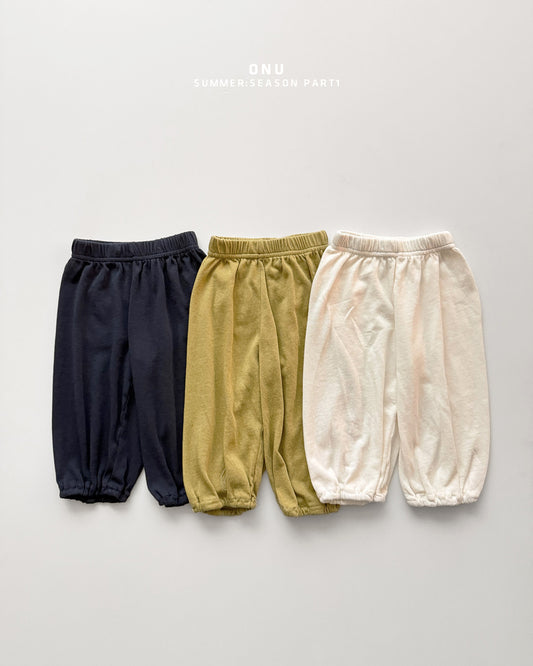【PREORDER受付終了、ご希望はお問い合わせください。】10.Soft bloomer pants