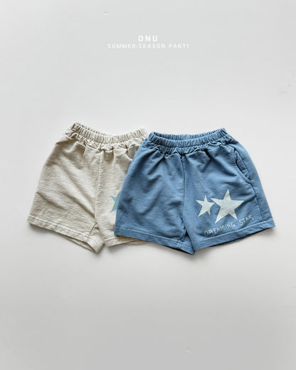 【PREORDER受付終了、ご希望はお問い合わせください。】13.Star shorts