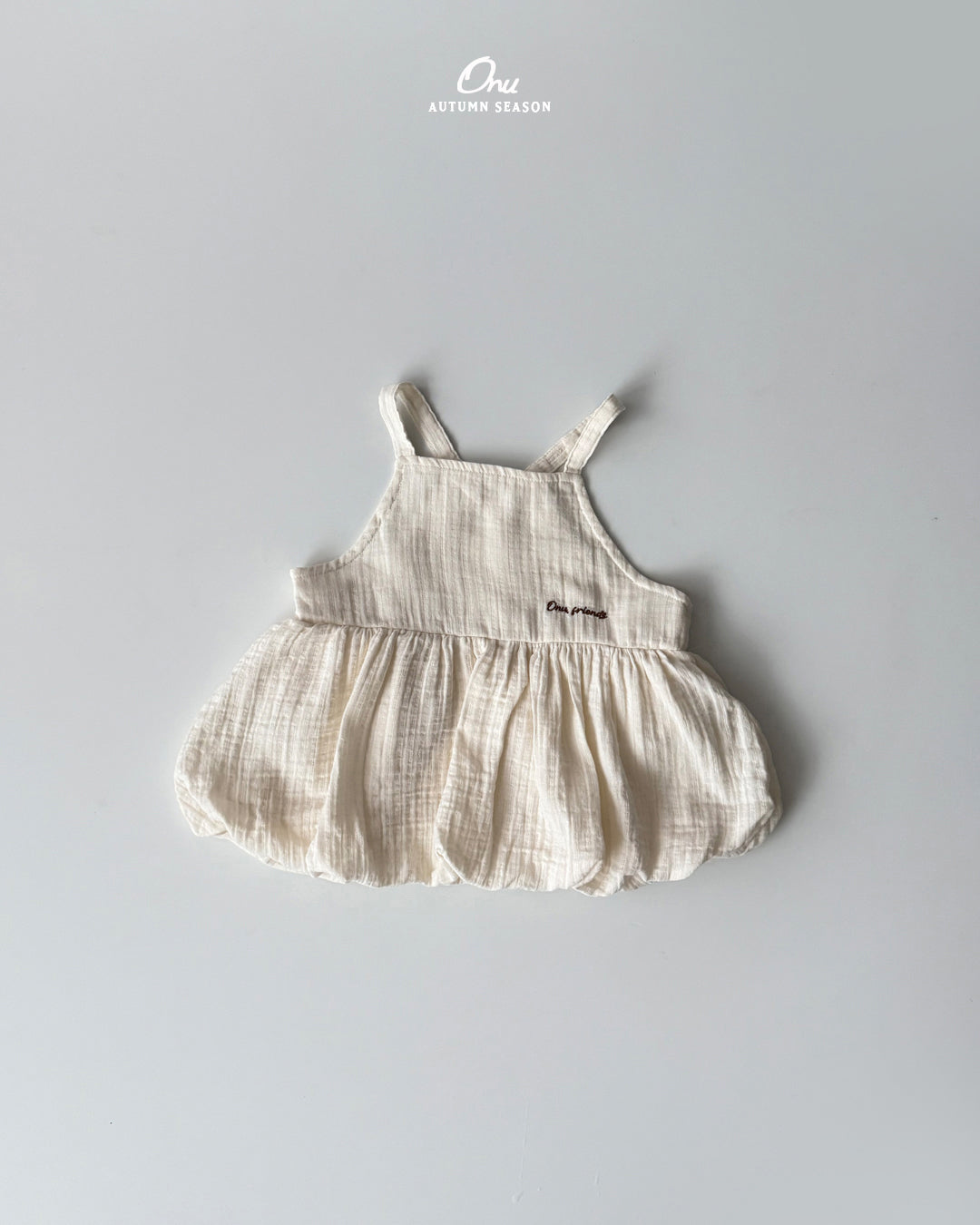 39. Balloon Overall Dress