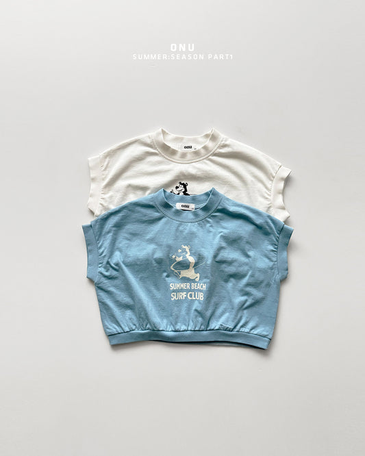【PREORDER受付終了、ご希望はお問い合わせください。】16.Surfing bear tee