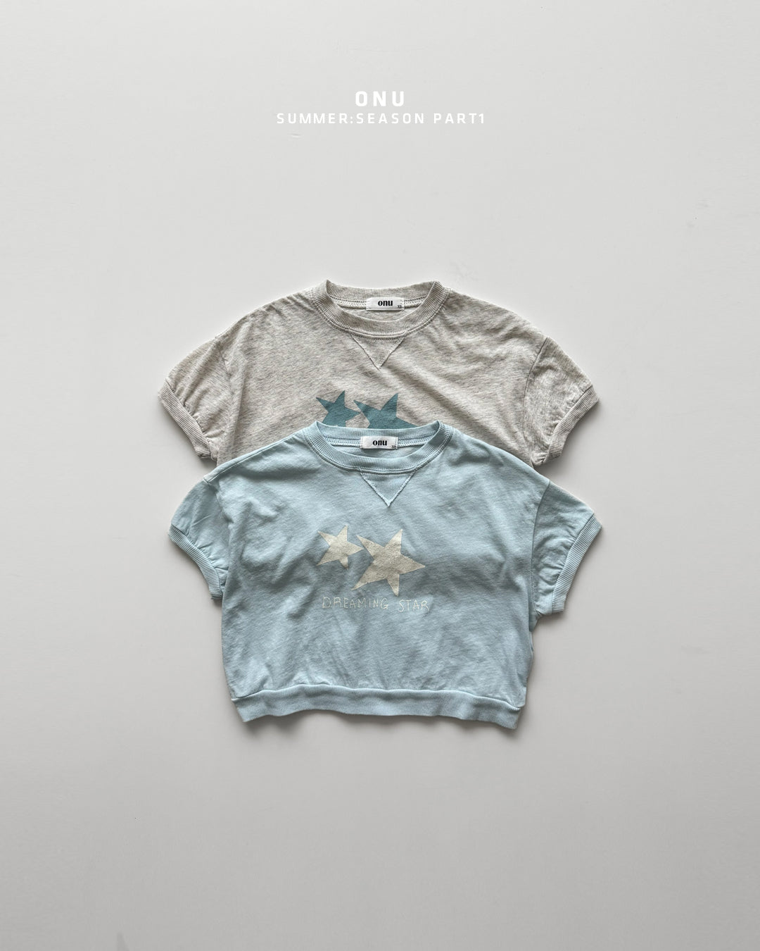 【PREORDER受付終了、ご希望はお問い合わせください。】12.Star ribbed tee