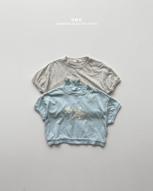 【PREORDER受付終了、ご希望はお問い合わせください。】12.Star ribbed tee