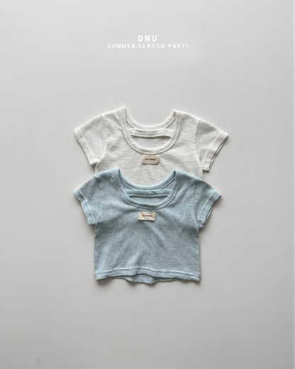 【PREORDER受付終了、ご希望はお問い合わせください。】01.U-neck short sleeve tee