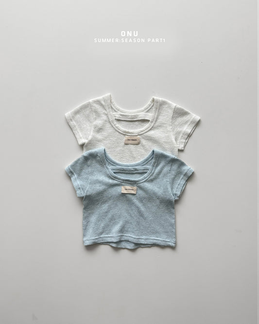 【PREORDER受付終了、ご希望はお問い合わせください。】01.U-neck short sleeve tee