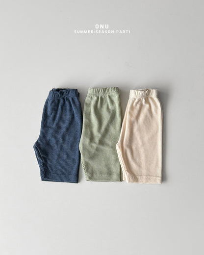 【PREORDER受付終了、ご希望はお問い合わせください。】35.Ribbed 5/10 leggings