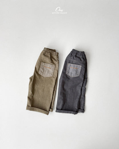 30. Stitch Denim Pants