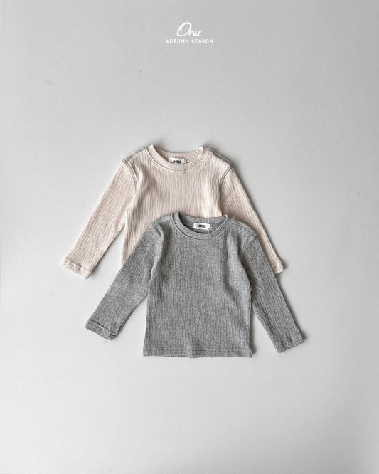 09. Ribbed Stretch Tee