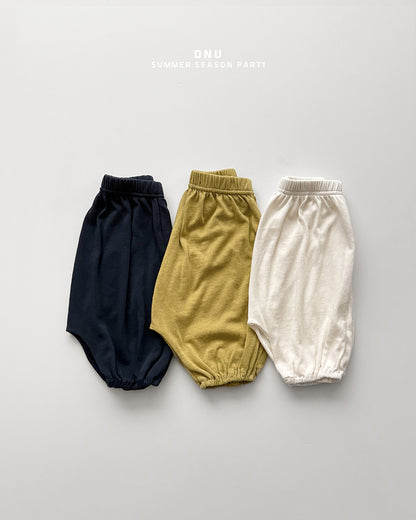 【PREORDER受付終了、ご希望はお問い合わせください。】55.Baby soft bloomer pants