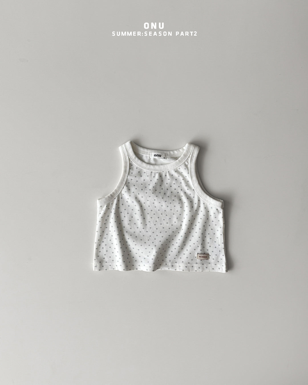 【期間限定 PRE-ODER】1.Sherbet Sleeveless Top