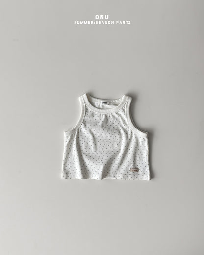 【期間限定 PRE-ODER】1.Sherbet Sleeveless Top