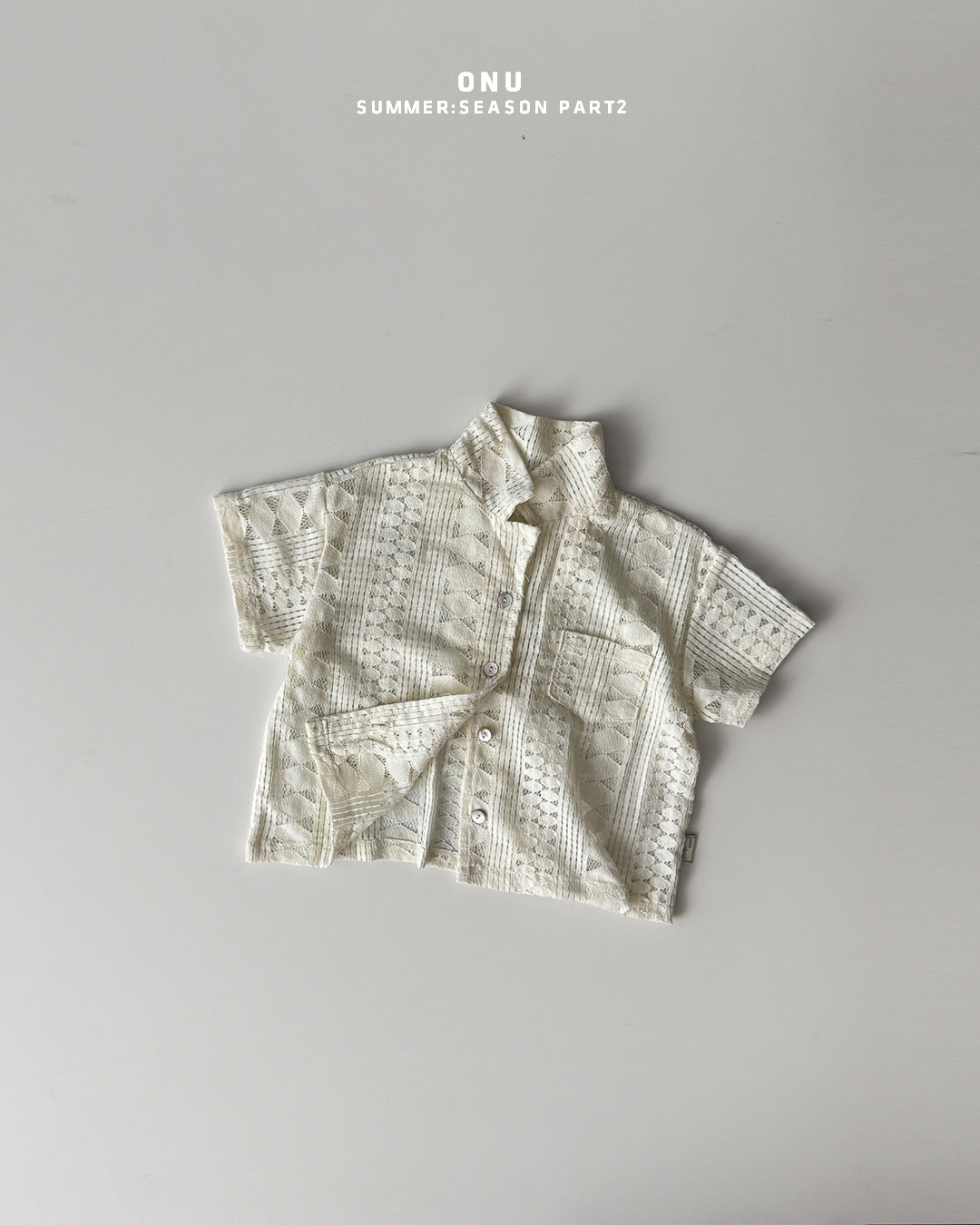 【期間限定 PRE-ODER】3.Jacquard Beach Shirt