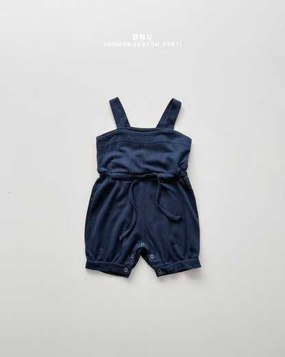 【PREORDER受付終了、ご希望はお問い合わせください。】52.Baby ribbed overalls