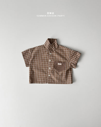 【PREORDER受付終了、ご希望はお問い合わせください。】42.Summer check shirt