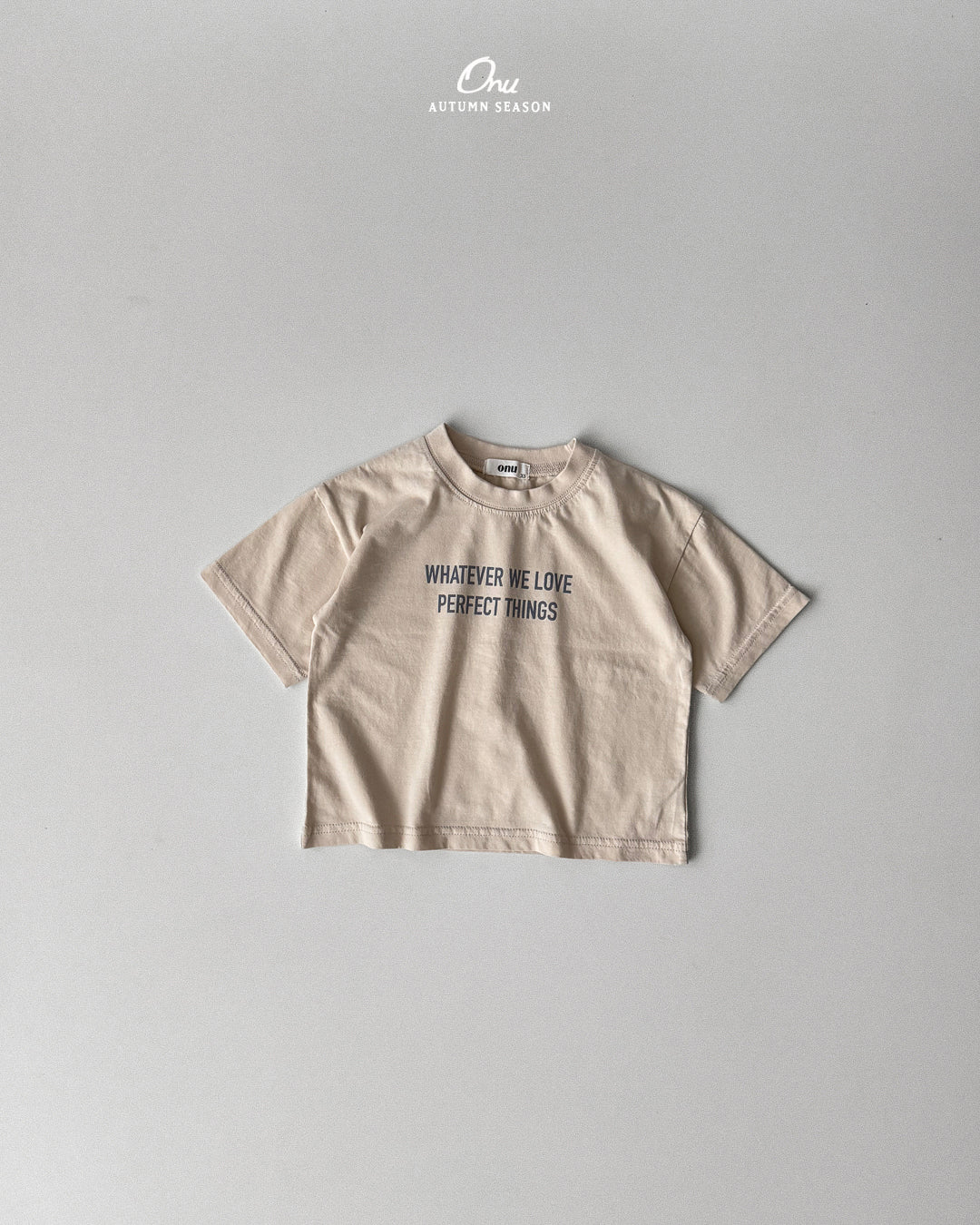 02. Lettering Short Sleeve Tee