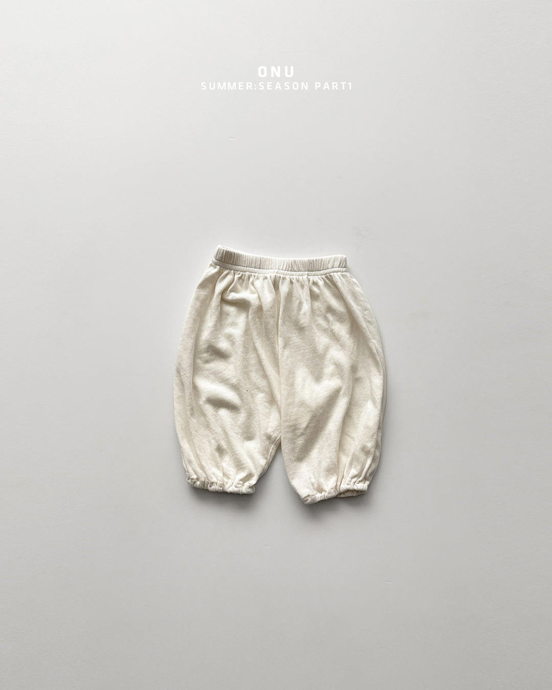 【PREORDER受付終了、ご希望はお問い合わせください。】55.Baby soft bloomer pants