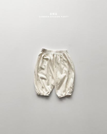 【PREORDER受付終了、ご希望はお問い合わせください。】55.Baby soft bloomer pants
