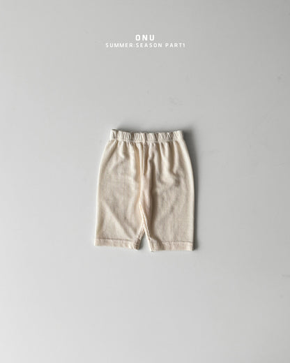 【PREORDER受付終了、ご希望はお問い合わせください。】35.Ribbed 5/10 leggings