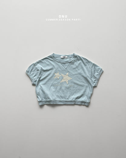【PREORDER受付終了、ご希望はお問い合わせください。】12.Star ribbed tee