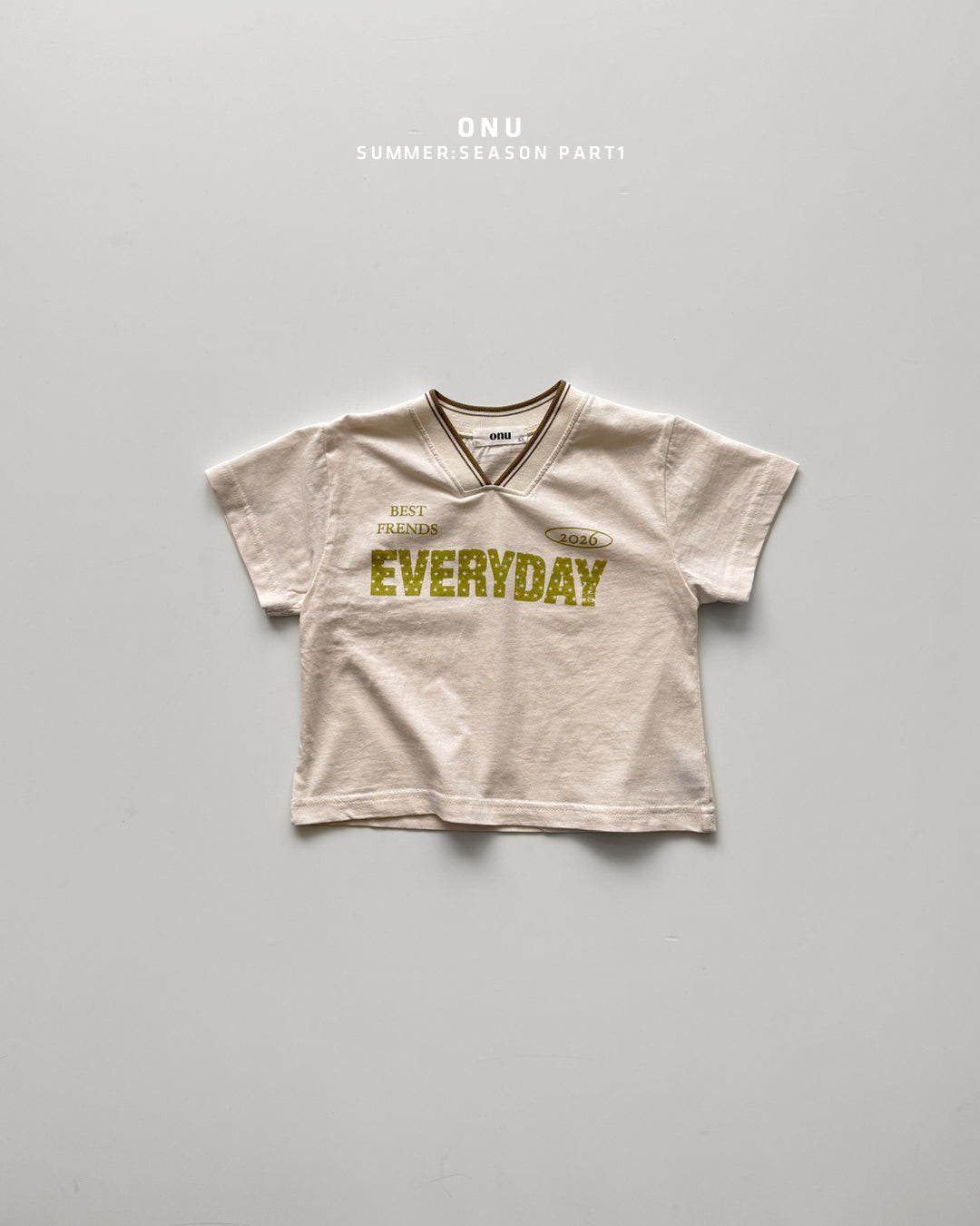 【PREORDER受付終了、ご希望はお問い合わせください。】14.Everyday tee