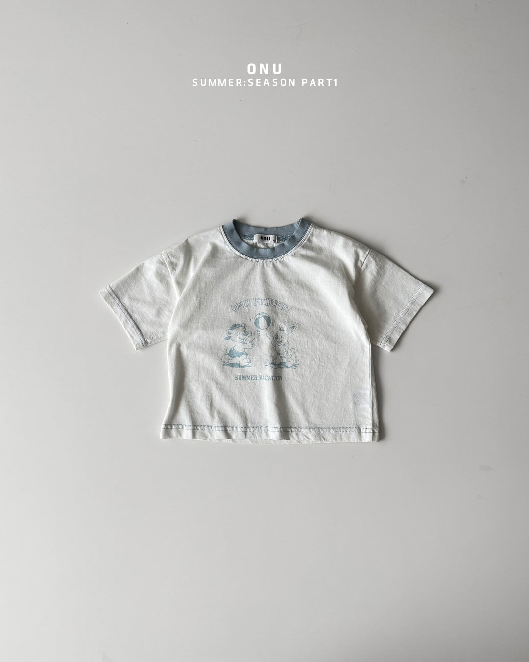 【PREORDER受付終了、ご希望はお問い合わせください。】18.Bunny bear short sleeve tee