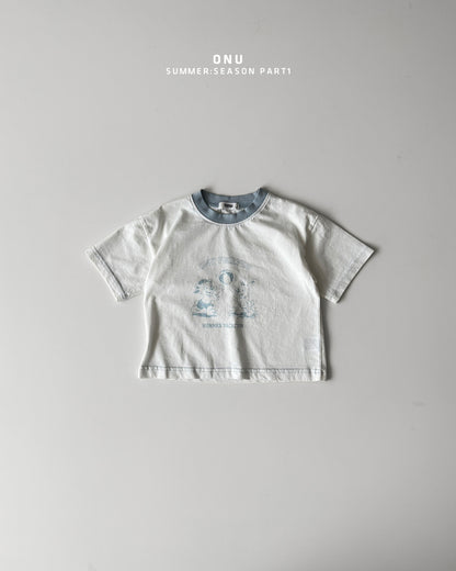 【PREORDER受付終了、ご希望はお問い合わせください。】18.Bunny bear short sleeve tee