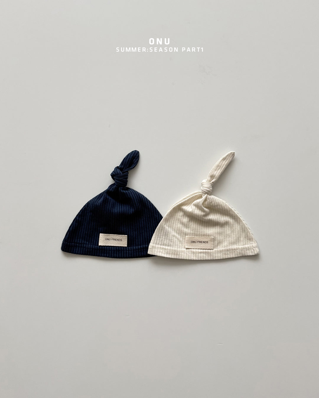 【PREORDER受付終了、ご希望はお問い合わせください。】53.Baby ribbed hat