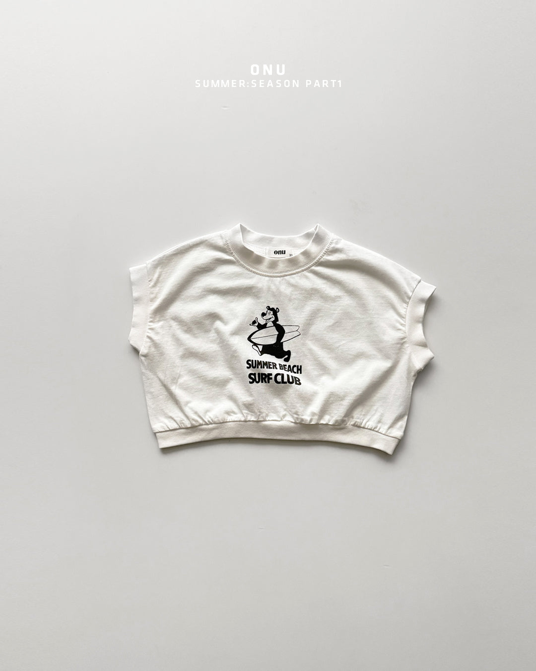 【PREORDER受付終了、ご希望はお問い合わせください。】16.Surfing bear tee