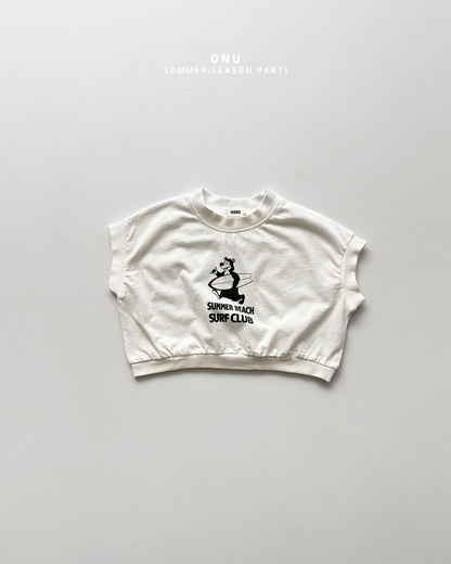 【PREORDER受付終了、ご希望はお問い合わせください。】16.Surfing bear tee