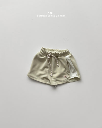 【PREORDER受付終了、ご希望はお問い合わせください。】15.Mesh color-block pants