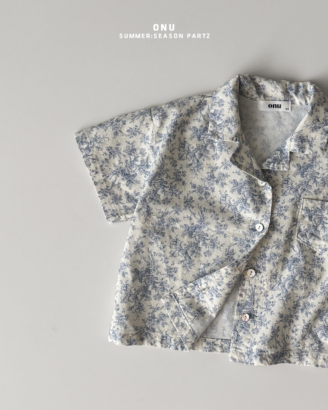 【期間限定 PRE-ODER】2.Flower Beach Shirt