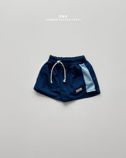 【PREORDER受付終了、ご希望はお問い合わせください。】15.Mesh color-block pants