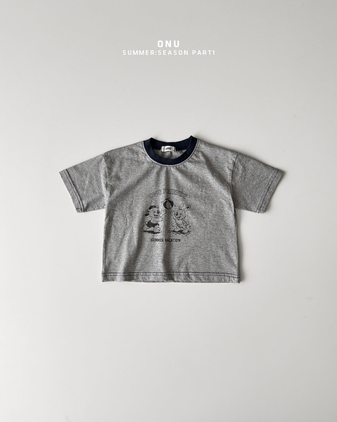 【PREORDER受付終了、ご希望はお問い合わせください。】18.Bunny bear short sleeve tee