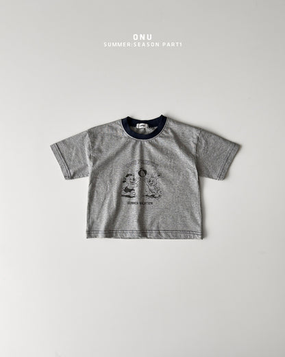 【PREORDER受付終了、ご希望はお問い合わせください。】18.Bunny bear short sleeve tee