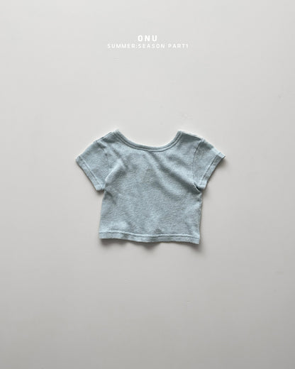 【PREORDER受付終了、ご希望はお問い合わせください。】01.U-neck short sleeve tee