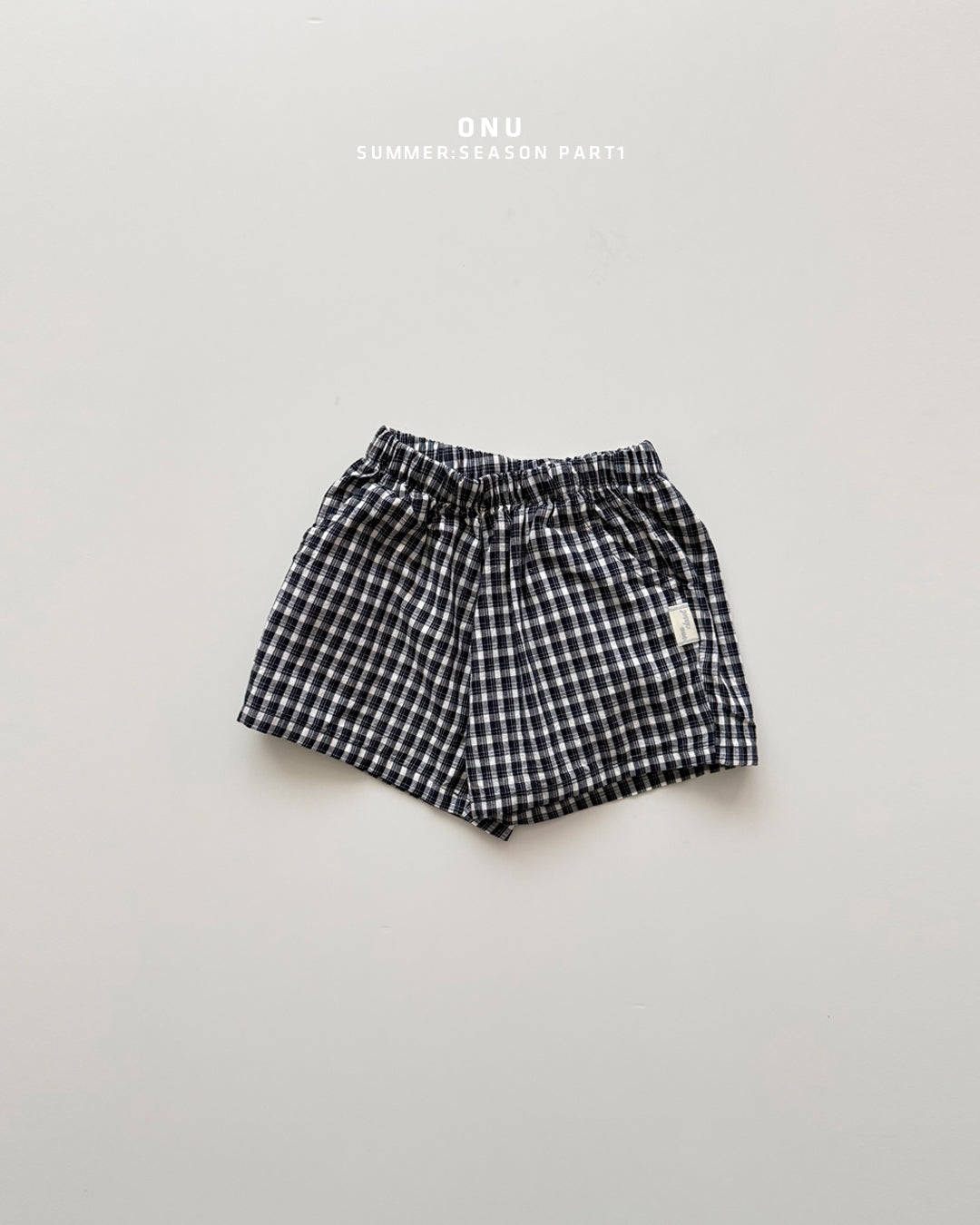 【PREORDER受付終了、ご希望はお問い合わせください。】45.Check shorts