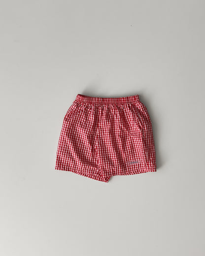 【期間限定 PRE-ODER】10.Water Check Pants