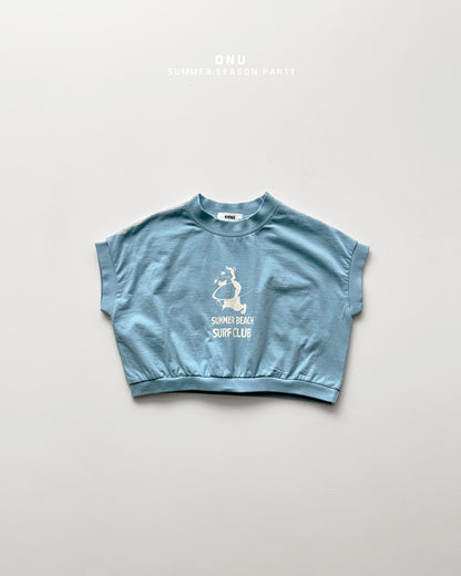 【PREORDER受付終了、ご希望はお問い合わせください。】16.Surfing bear tee