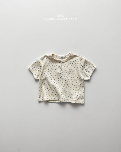 【PREORDER受付終了、ご希望はお問い合わせください。】31.Flower lace tee