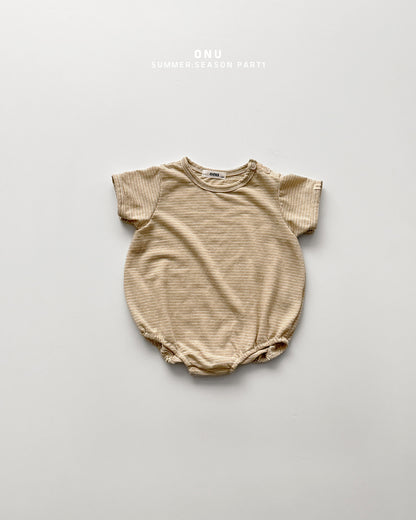 【PREORDER受付終了、ご希望はお問い合わせください。】51.Baby susu ribbed suit
