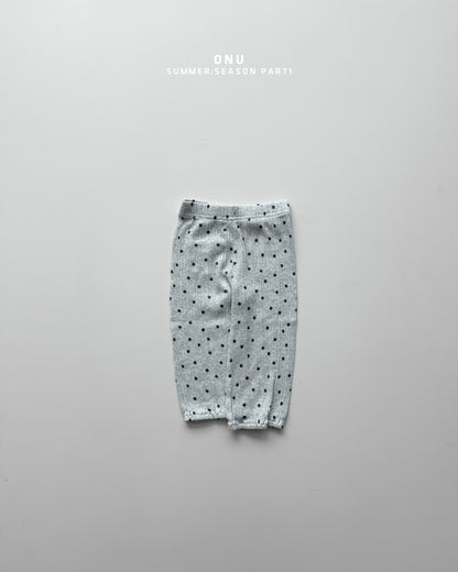 【PREORDER受付終了、ご希望はお問い合わせください。】03.Dot bloomer pants