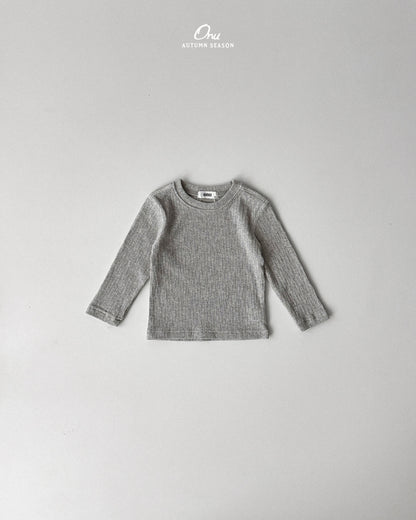 09. Ribbed Stretch Tee