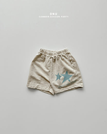【PREORDER受付終了、ご希望はお問い合わせください。】13.Star shorts