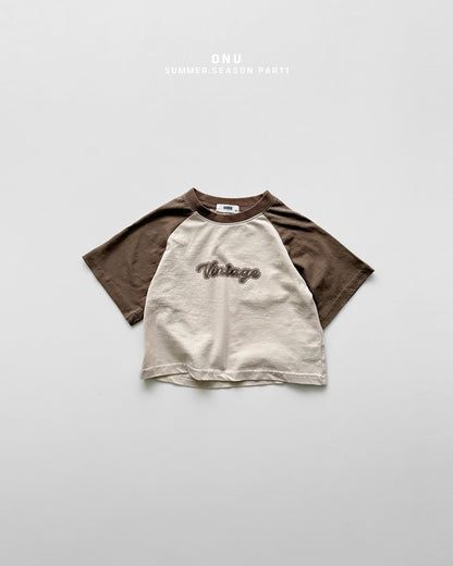 【PREORDER受付終了、ご希望はお問い合わせください。】24.Vintage short sleeve tee