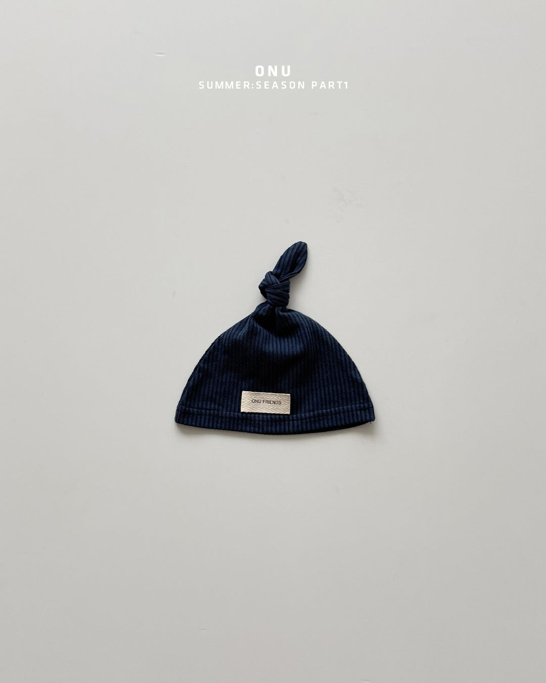 【PREORDER受付終了、ご希望はお問い合わせください。】53.Baby ribbed hat