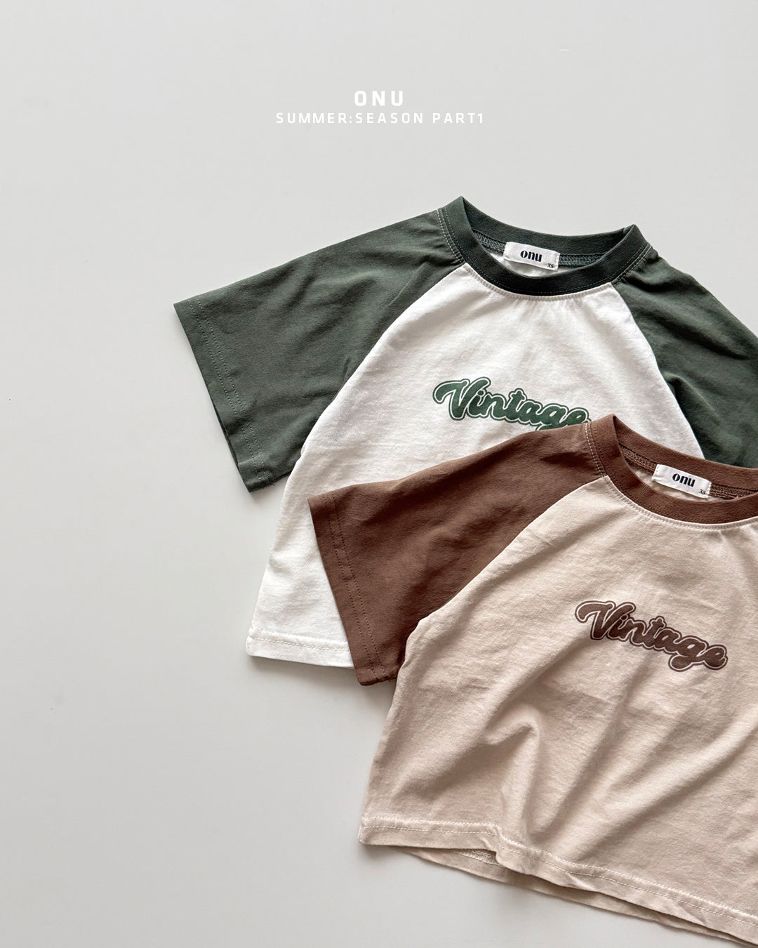 【PREORDER受付終了、ご希望はお問い合わせください。】24.Vintage short sleeve tee